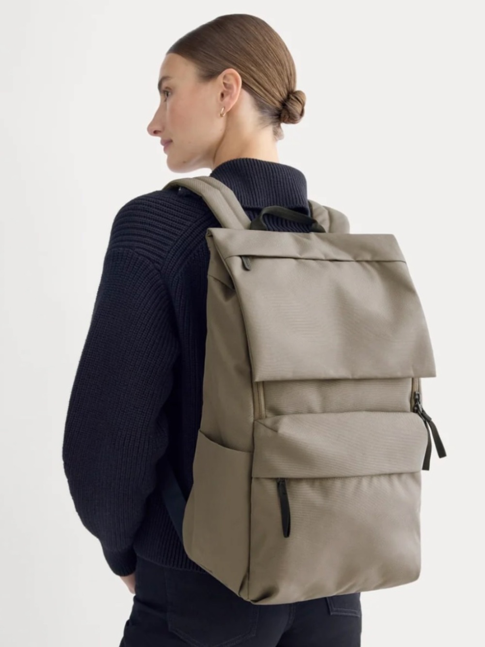 Everlane ReNew Transit Backpack Olive Green